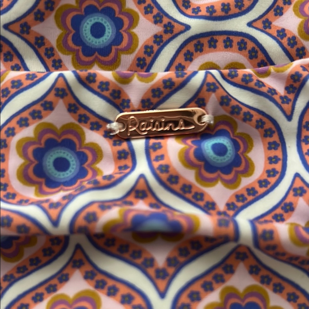 Raisins Geometric Pattern Bikini Set - image 2